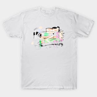 Wild Graffiti abstract Art T-Shirt